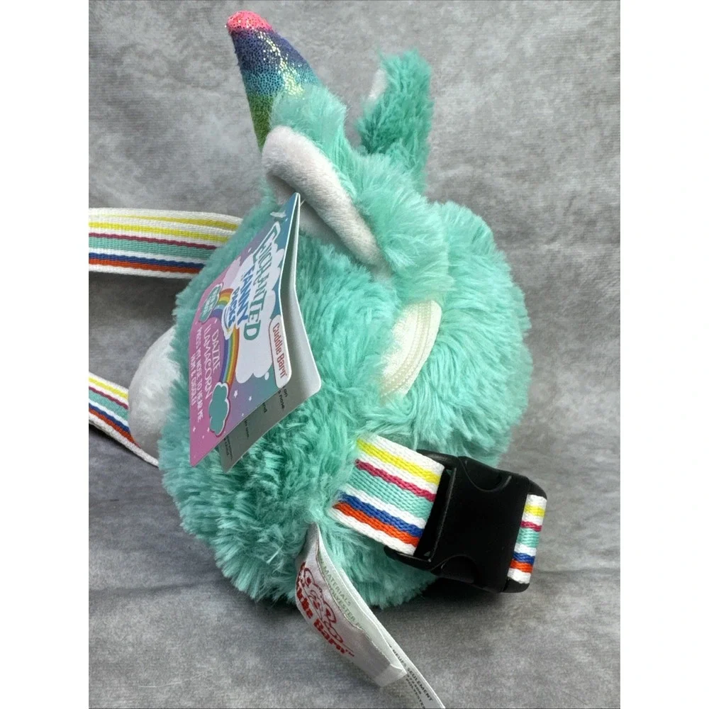 Cuddle Barn Dazzle Llama Unicorn Purse Fanny Pack‎ Enchanted Plush Sound NWT
